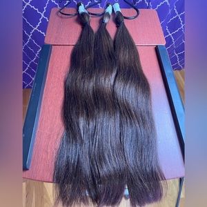 Slavic Human Luxury Hair.                   Brown. Light Wavy. Price:100g-$290